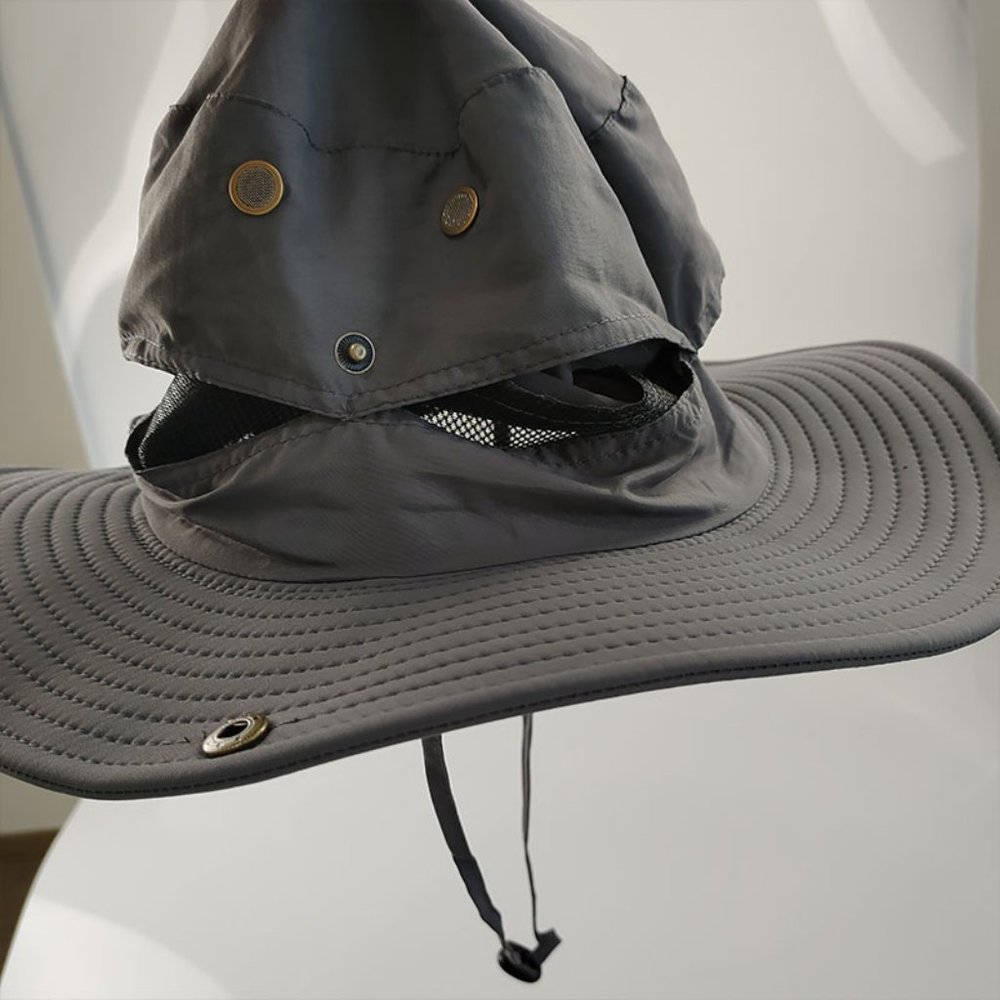 ✨✨BRAND NEW Summer Fishing Men's Quick-Dry Bucket Hat - Picture 7 of 8